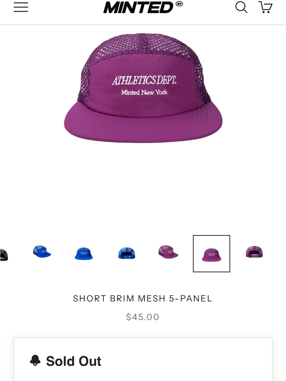 SHORT BRIM MESH 5-PANEL